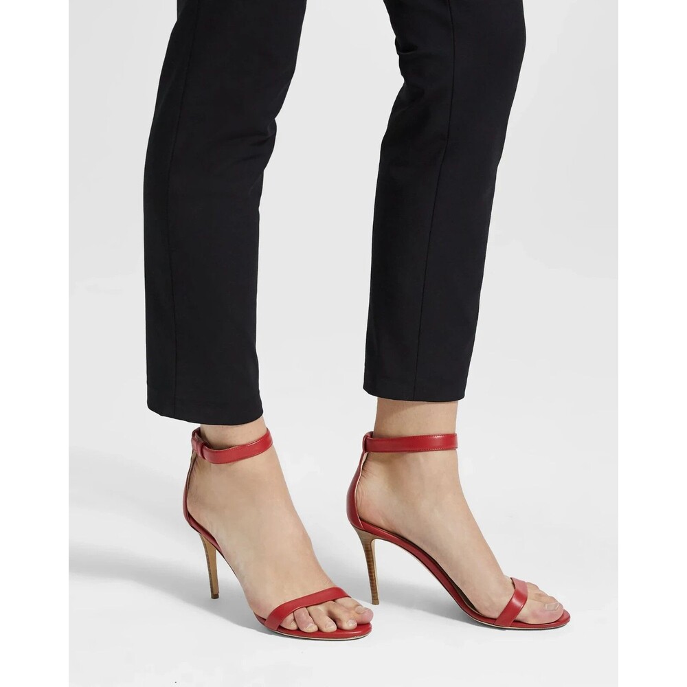 Theory Women's Laisle Deneura Nappa High Heel Sandal Strappy Pumps 39 NWT 355
